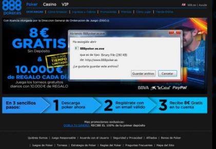 guia para descargar poker